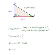 Trigonometrie Et Mesure D Un Angle Soutien Scolaire En Ligne Profexpress