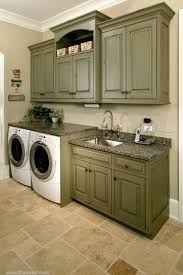 Love The Color Of The Cabinets Laundry Room Green Cabinets Green Kitchen Cabinets