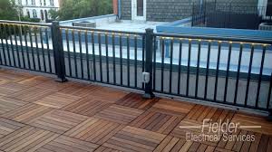 Outdoor Lighting On Deck Fielder Electrical Services Inc