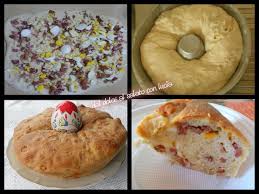 Il casatiello dolce è, insieme alla pastiera, uno dei dolci tipici napoletani preparati in occasione della pasqua. Tortano Casatiello Napoletano Con Pasta Madre Dal Dolce Al Salato Con Lucia Idee Alimentari Ricette Dolci
