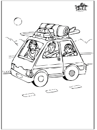 Im Urlaub Malvorlagen Ferien