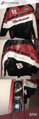 Dale Earnhardt Jr Leather Jacket And Leather Hat Juniors Leather Jacket Leather Jacket Wilsons Leather Jacket