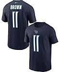 The tennessee titans, aj brown jersey shown above is made by pro line and available in big & tall sizes. Nike Men S Tennessee Titans A J Brown 11 White Game Jersey Dick S Sporting Goods