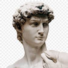 Michelangelo David Marble Sculpture Galleria Dell'Accademia PNG