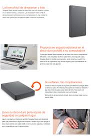 Disco duro externo seagate 1tb. Seagate Disco Externo 1tb 2 5 Usb 3 0 Basic Pc Factory
