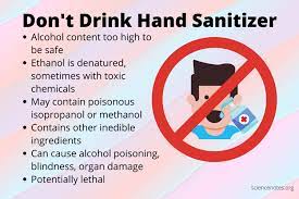 So, kids are drinking hand sanitizer to get drunk. Can You Drink Hand Sanitizer