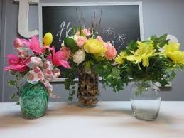Pair of long stem mercury lamps on marble bases. Tricia S Creations Working With Clear Glass Vases Hide The Stems Youtube