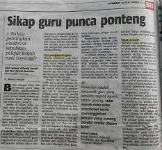 0 ratings0% found this document useful (0 votes). Ponteng Sekolah Berita Harian Perokok K