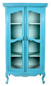 Utilize vertical space with a tall accent cabinet or use an accent cabinet with drawers to stash important paperwork. Furniture Turquoise Tall Narrow Cabinet With Glass Door In Classic Chic Dining Area Handsome Tall Glass Cabinet Doors Metal Storage Cabinets Display Cabinet