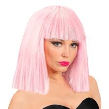 Rosa Page Peruk med Lugg