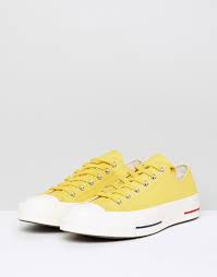 Chaussures converse homme jaune all star bandiera americana basse painting de6qwaajs535. Converse Chuck Taylor All Star 70 Baskets Basses Jaune Asos