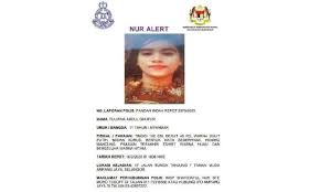 Selain pakaian, pihak security juga menawarinya makanan. Nur Alert Issued For Missing 11 Year Old Girl In Ampang The Star