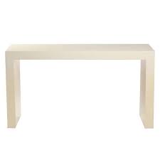 Custom Lacquer Parsons Console Table After Karl Springer Console Table Modern Console Tables Minimalist Furniture