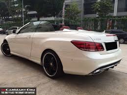 2013 Mercedes Benz E Class E200 Cabriolet Amg Photos Pictures Singapore Sgcarmart Benz E Cabriolets Benz E Class