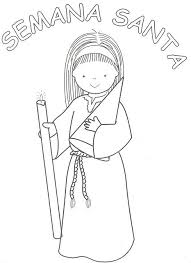 Dibujos Semana Santa Para Colorear