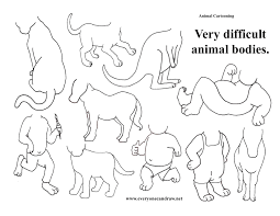 Cartoon Animal Bodies Drawing For Kids Cartoon Animals Draw On Photos