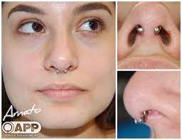 Fresh Septum With An Anatometalinc Forward Facing Circular By Joe Coralsprings Legitjewelry Appmember Safepierci Septum Nose Rings Septum Septum Piercing