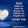 Prayer is defined as the act of praying to god; 3