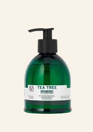 Since it contains tea tree formula, after washing your face you will get a slight cooling effect on your face. Tea Tree Handseife Handseife The Body Shop