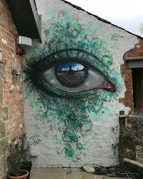 Street Art By Mydogsighs Via Artselect Boredpanda Streetart Graffiti Art Eye Wall Street Art Graffiti Murals Street Art Street Art