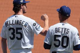 Retro la dodgers baseball shirt description: You Can Take Home An Opening Weekend Game Used Gold Jersey True Blue La