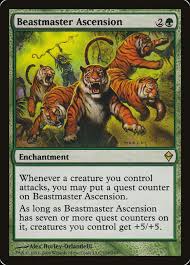His mother died in childbirth, and his father when he was five. Beastmaster Ascension Zendikar Zen Price History