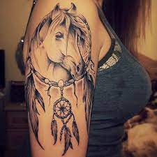 Hinh xam dau ngua hoa van 01. 89 Hinh XÄƒm Ngá»±a Cho Nam Ná»¯ Ä'áº¹p Dá»… ThÆ°Æ¡ng Y NghÄ©a Nháº¥t