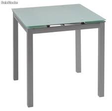 Mesas de comedor redondas, mesas ovaladas, mesas rectangulares, mesas extensibles, mesas de comedor a medida y de muchísimos materiales diferentes. Mesa Cocina Cuadrada Extensible Bisbe 80x80