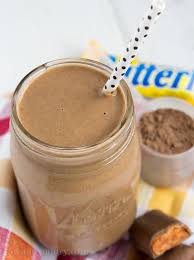Butterfinger Protein Shake Recipe High Protein Smoothies Shake Recipes Protein Shake Smoothie