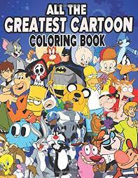 A bug's life coloring pages. All The Greatest Cartoon Coloring Book Camelo Mark 9798650184041 Amazon Com Books