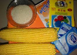 بسم الله الرحمن الرحيم setelah jagung rebus dn puding jagung vlaa yg jd kesukaan anak gadis bbrp hari ini. Resep Bubur Puding Jagung Liswanti Pertiwi