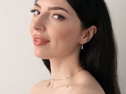 Collier chaîne scintillante en or CHRISTY, tour de cou chaîne scintillante,  collier doré scintillant, collier minimaliste, collier délicat, cadeau pour  elle