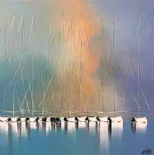 Although nautical art is popular for beach houses, it would be wonderful for any style of home and look especially charming in a bathroom, family room, home office or kid's bedroom. Original Abstract Sailboat Paintings For Sale Saatchi Art