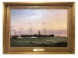 The paddle-wheel steamship Atlantic was ...