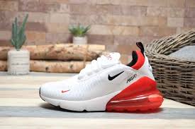 Mens Nike Air Max 270 White University Red Chicago Bulls Air Max 270 Red Air Max Nike Shoes Air Max