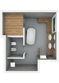 Badezimmer Mit Tlosung Und Freistehender Badewanne Badezimmer Mit Sauna Badezimmer Planen Bad Grundriss