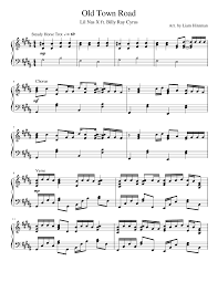 Lil Nas X Old Town Road Piano Sheet Music Pdf Piano Sheet Music Free Easy Piano Sheet Music Piano Sheet