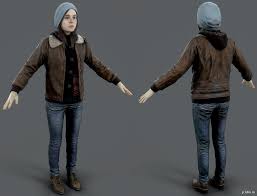 Jodie Epilogue 1 Pack 3d Models 3d Model Character Detroit Become Human Model