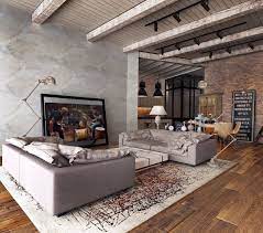 Jul 23, 2018 · rustic industrial ideas to try combine a texture like brick with metal even if you don't have a brick wall currently in your home, you can easily add one by installing thin brick veneer. Rustic Industrial Living Room Ideas To Inspire