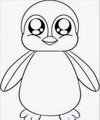 Cute baby penguin coloring pages. Kids Page Cute Baby Penguin Coloring Page Easy Animal Drawings Cartoon Drawings Of Animals Cute Coloring Pages