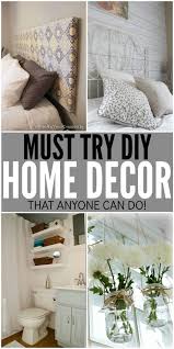 The projects are very easy and quick to make and you the most important is that you won't need any special materials. Diy Home Decor Ideas That Anyone Can Do