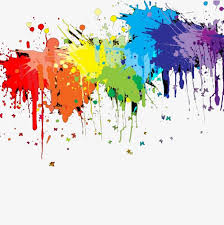 Simple Color Splash Pigment Splatter Art Color Splash Paint Splash