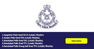 Jawatan kosong kerajaan dan swasta terkini. Jawatan Kosong Polis Diraja Malaysia Pdrm Jawatan Kosong Kerajaan Swasta Terkini Malaysia 2021 2022