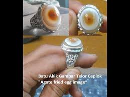 Batu akik gambar, batu gambar, batu mulia, batu pe. Natural Agate Batu Akik Gambar Telur Ceplok Youtube