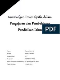 Selain menguasai ilmu fiqih dan hadits, imam syafi'i juga terkenal sebagai sastrawan dan penyair ulung. Kesimpulan Riwayat Hidup Imam Syafie