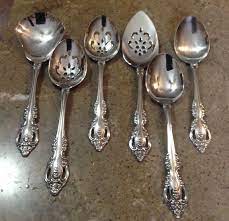 Maybe you would like to learn more about one of these? Vintage Oneida Brahms Stainless Steel Flatware 6 Piece Serving Set Serving Set Stainless Steel Flatware Oneida