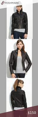 Nwt Bebe Leather Jacket Leather Jacket Clothes Design Fashion