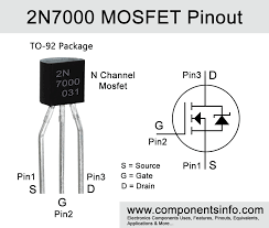 This will initially keep the internal capacitance of the device. 2n7000 Mosfet Pinout Datasheet Equivalent Components Info