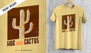 Never give up slogan typography tee t shirt graphics vectors. Hug Your Cactus T Shirt Design Vector Download
