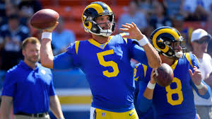 Bortles is a free agent whose career includes four seasons working under offensive coordinator nathaniel hackett when both were in jacksonville. Rams Give Backup Qb Blake Bortles His Best Chance To Start Again Los Angeles Rams Blog Espn
